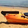 double sea kayak - Rudder